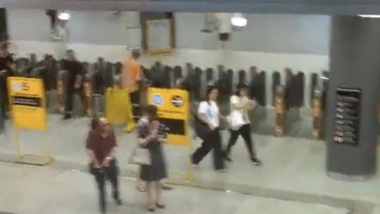 People Passing By